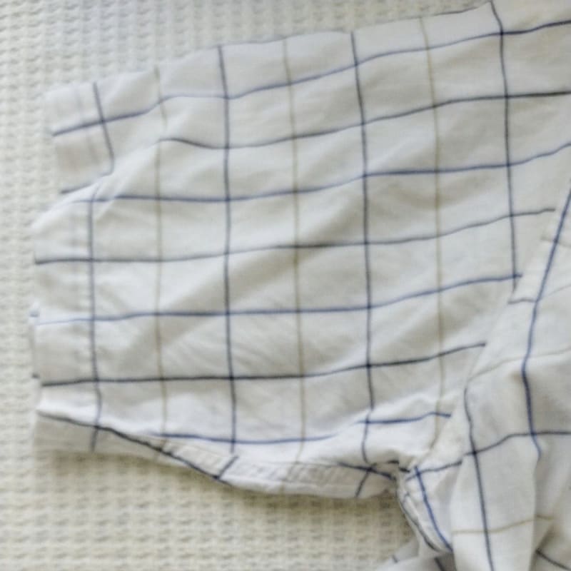 Fila Short Sleeve Button Down Shirt Size L Checkered