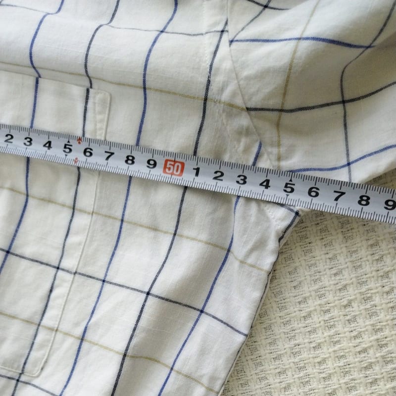 Fila Short Sleeve Button Down Shirt Size L Checkered