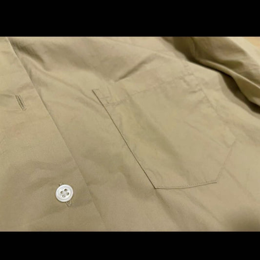 SHIPS Days Standard Beige Long Sleeve Shirt S/M