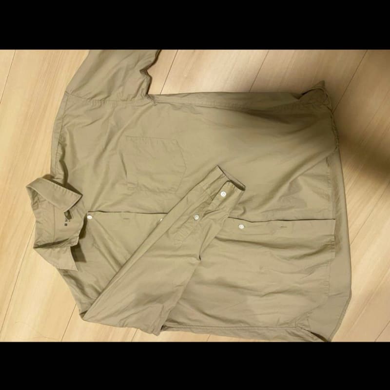 SHIPS Days Standard Beige Long Sleeve Shirt S/M