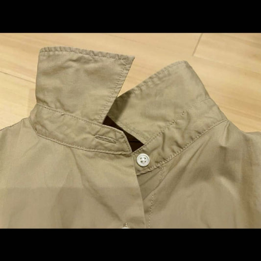 SHIPS Days Standard Beige Long Sleeve Shirt S/M