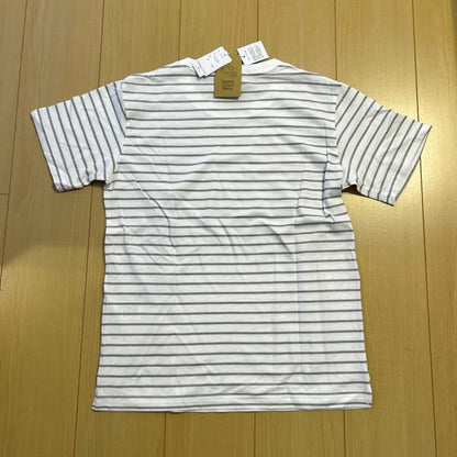 Border T-Shirt L Size Light Peach