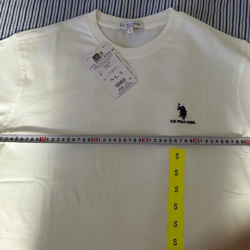 US Polo Assn. Short Sleeve T-Shirt Size S White