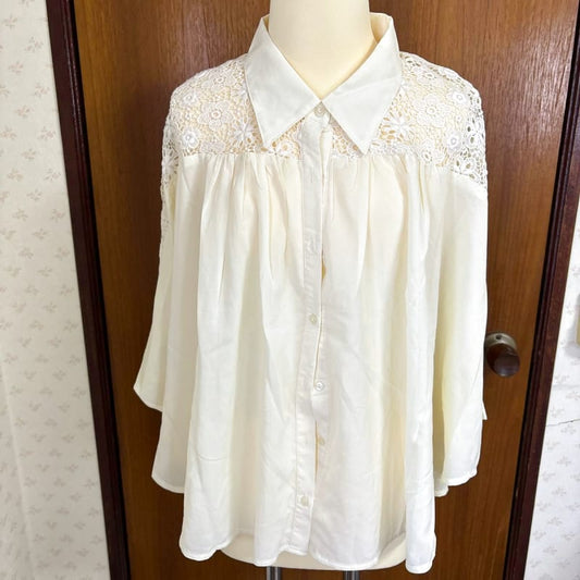 Lace Blouse Size 38 Used