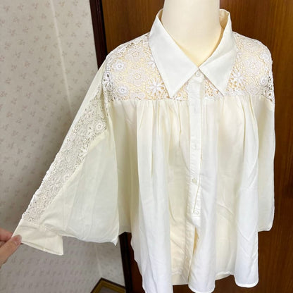 Lace Blouse Size 38 Used