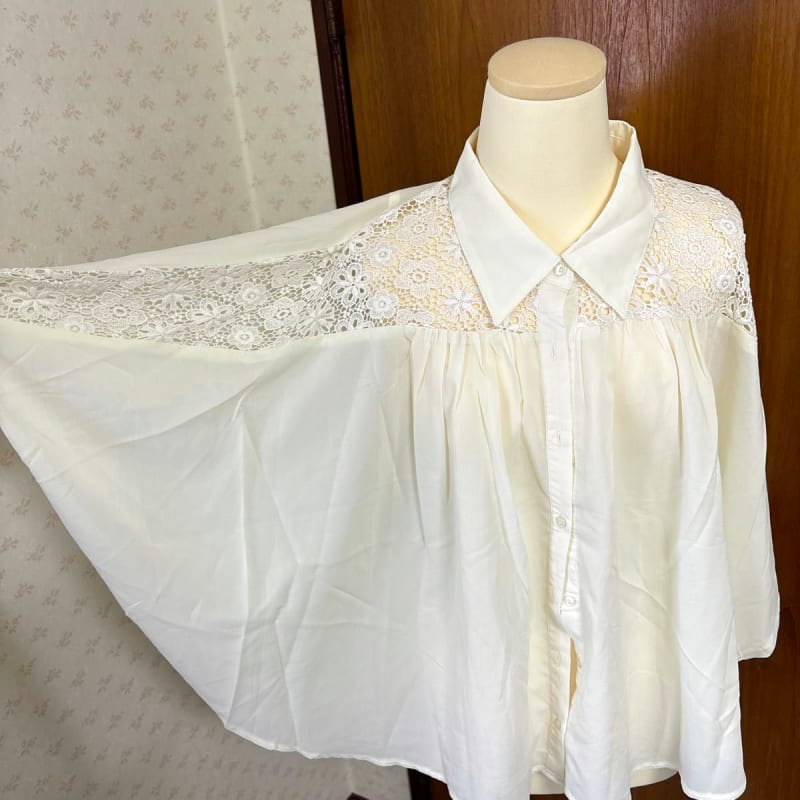 Lace Blouse Size 38 Used