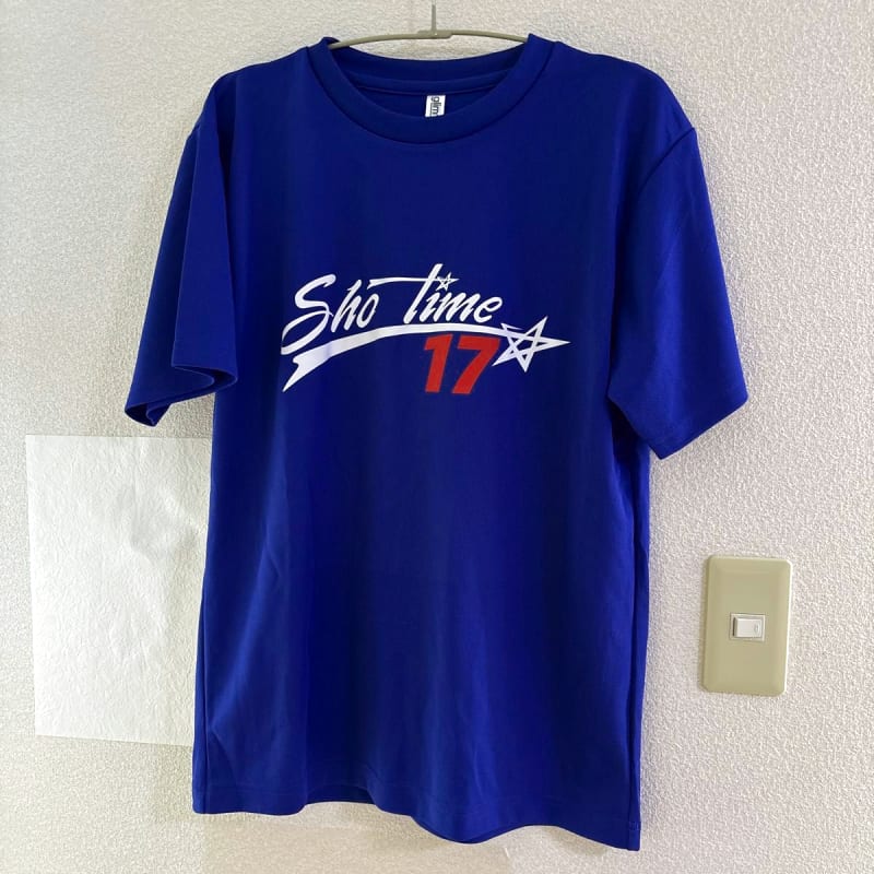 Sho Time 17 Logo T-Shirt L Size Blue