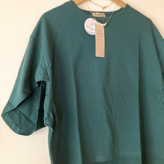 Samantha Thavasa SM2 Tulip Sleeve Simple T-Shirt