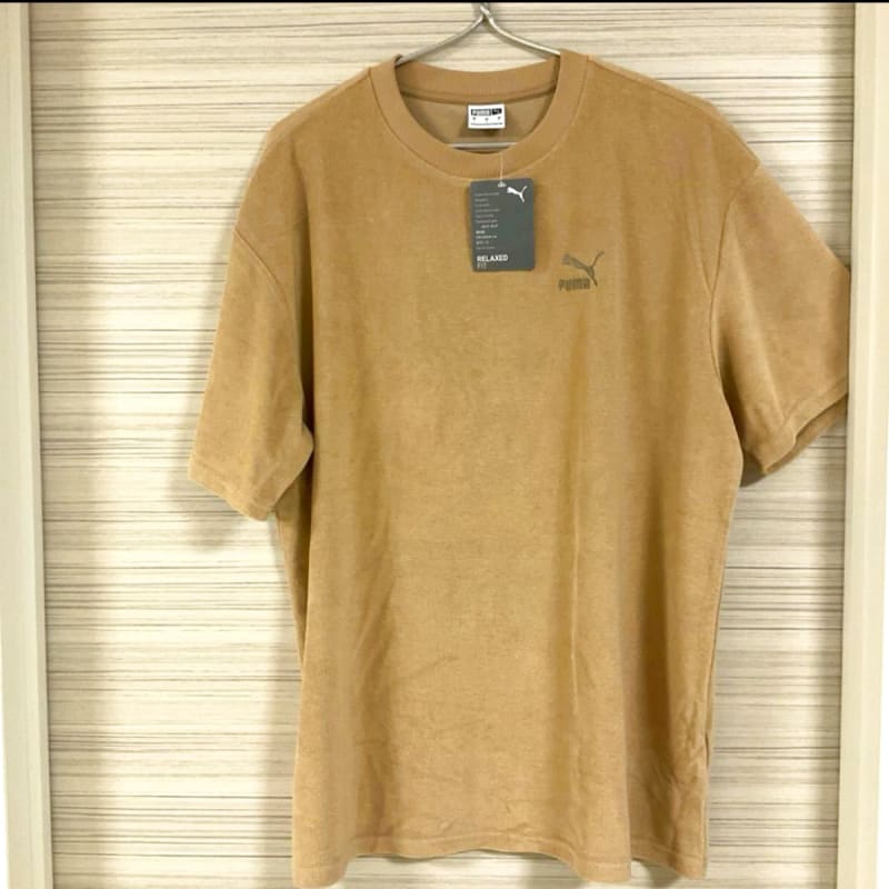 Puma Relaxed Fit T-Shirt Beige XL