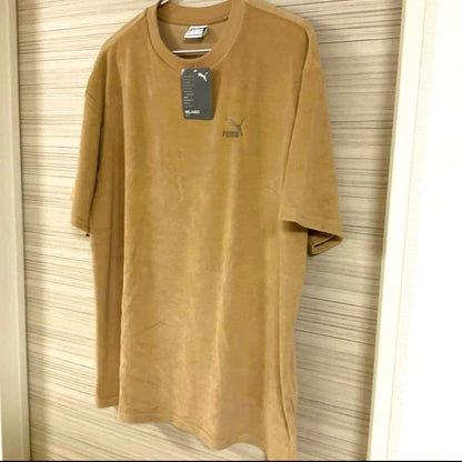 Puma Relaxed Fit T-Shirt Beige XL