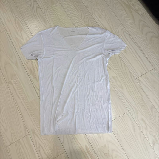AllSaints V-Neck T-Shirt White Size S