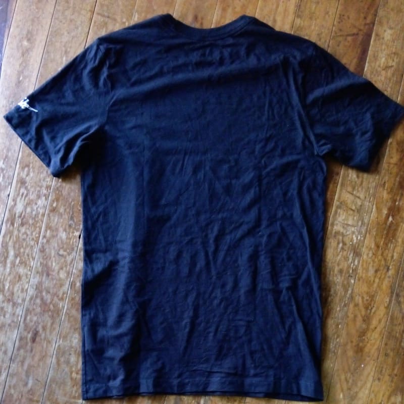 US Vintage Nike Black Short Sleeve Printed T-Shirt