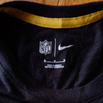 US Vintage Nike Black Short Sleeve Printed T-Shirt