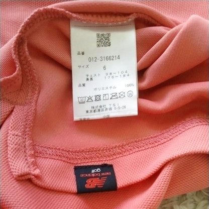 New Balance Golf T-Shirt Pink
