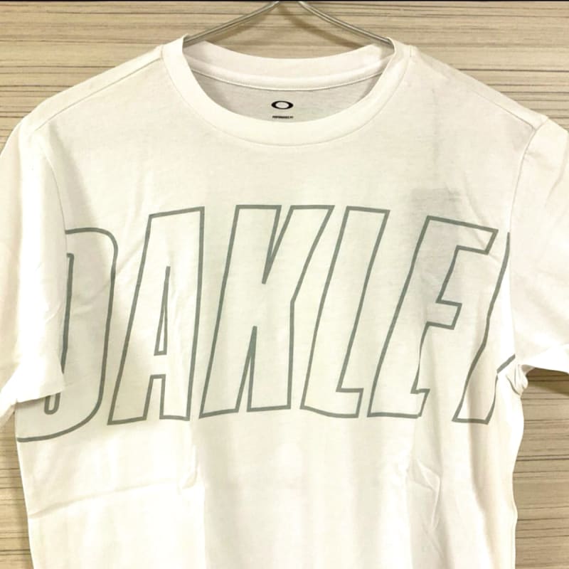 Oakley White T-Shirt Training Wear Size M