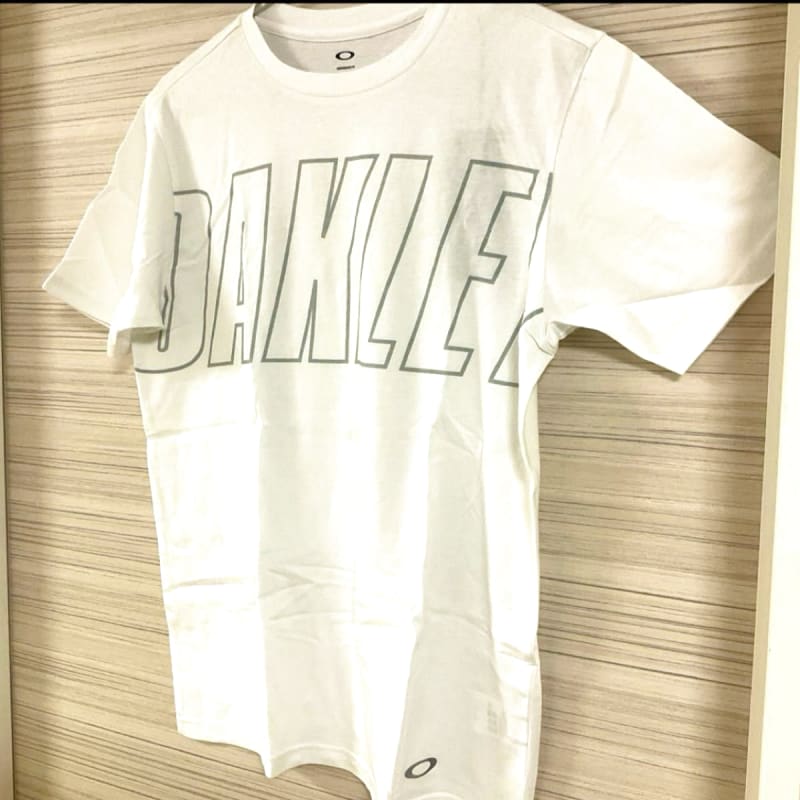 Oakley White T-Shirt Training Wear Size M