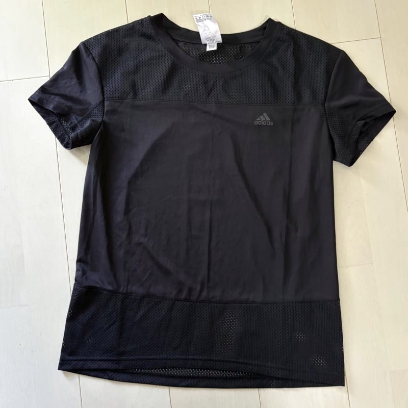 adidas Women's Sports T-Shirt Black L Size
