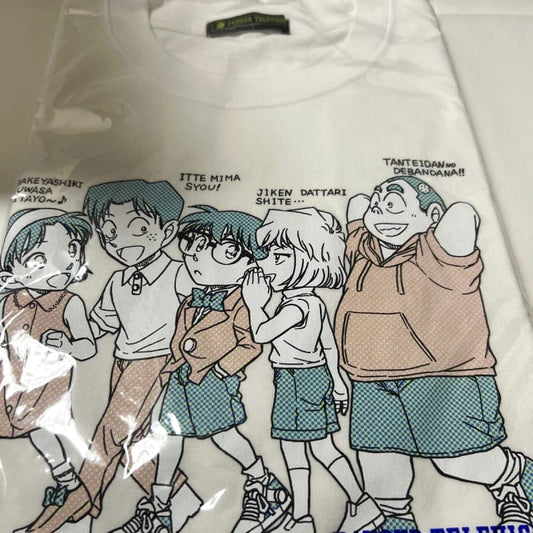 24-Hour TV Charity T-Shirt 2025 Detective Conan White L