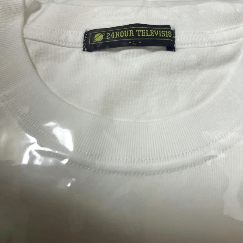 24-Hour TV Charity T-Shirt 2025 Detective Conan White L