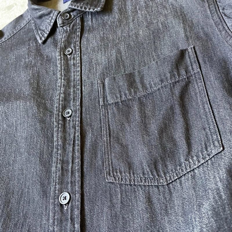Uniqlo Denim Overshirt Black S