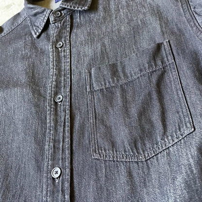 Uniqlo Denim Overshirt Black S