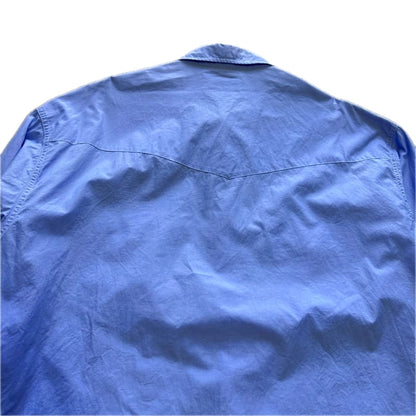 United Arrows Beauty & Youth Western Shirt M Size Light Blue