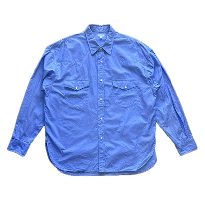 United Arrows Beauty & Youth Western Shirt M Size Light Blue