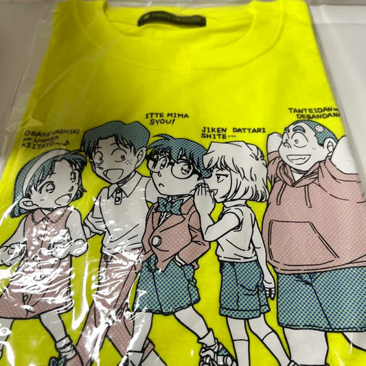 24-Hour TV Charity T-Shirt 2025 Detective Conan Yellow LL