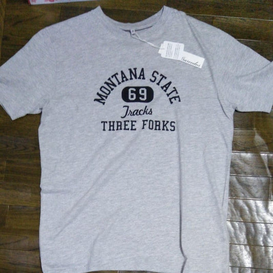 Barcedos Short Sleeve T-Shirt M Size Gray
