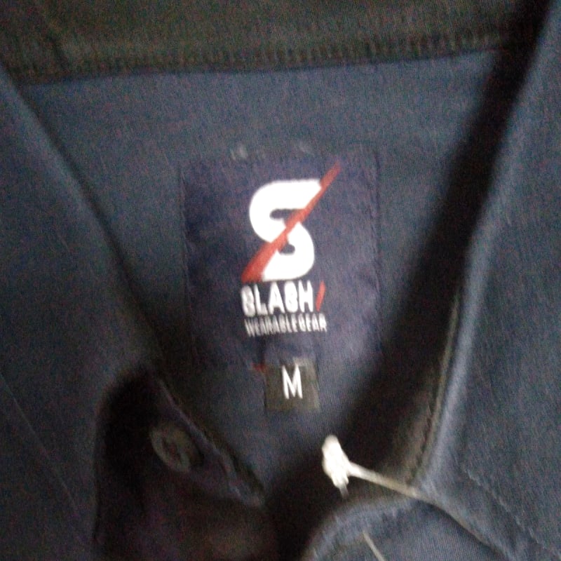 New Unused Long Sleeve Work Shirt M Size Navy