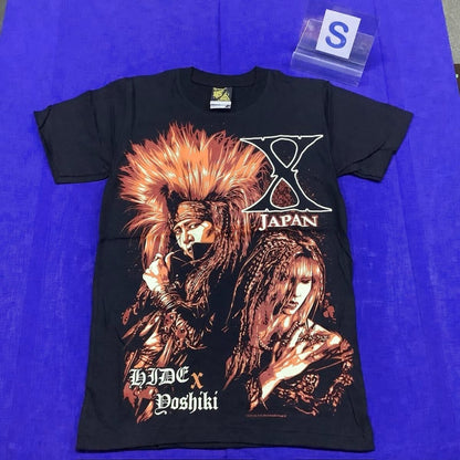 X Japan Band T-Shirt S Size X Japan Yoshiki Hide