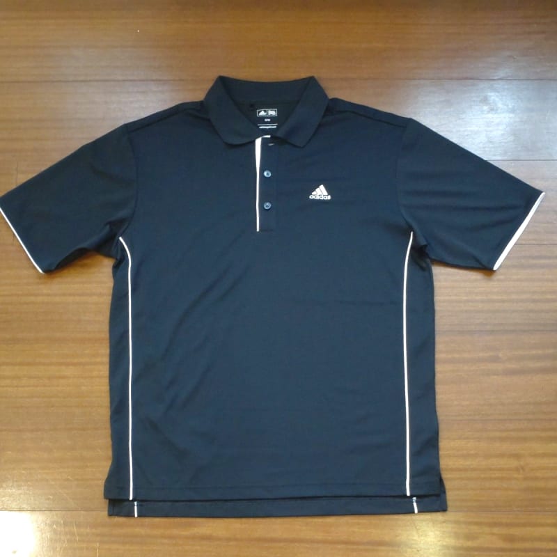 Adidas Golf Polo Shirt Black Size M