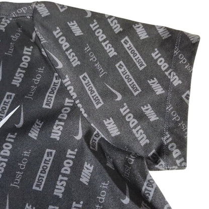 Nike All-Over Print T-Shirt M Black