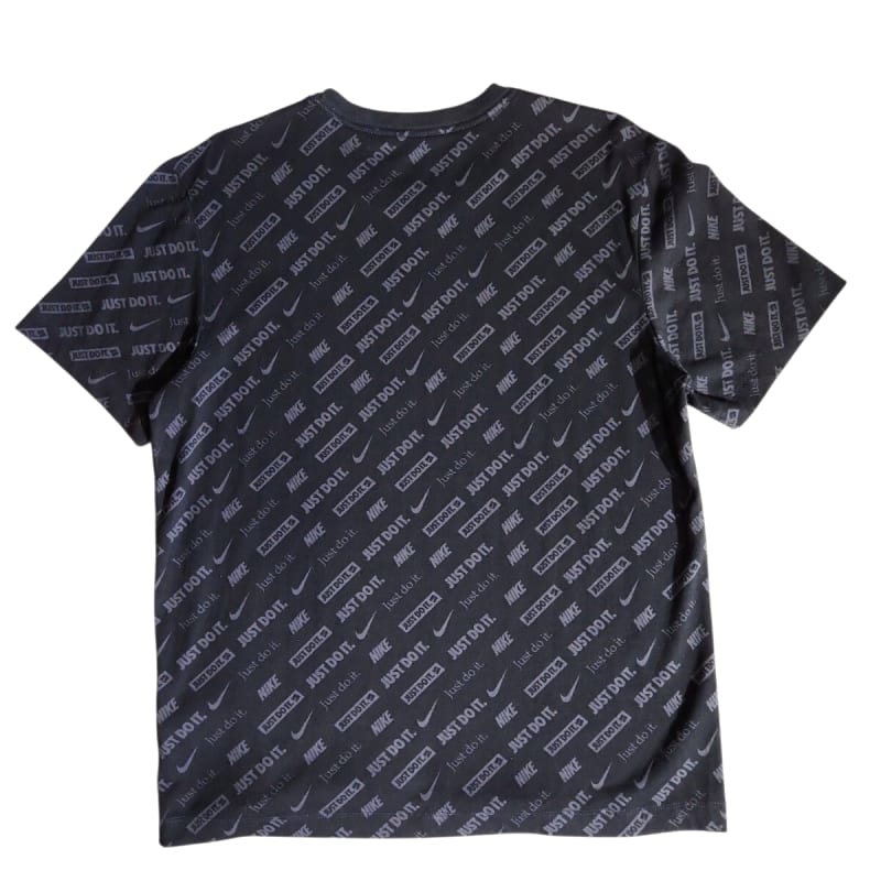 Nike All-Over Print T-Shirt M Black