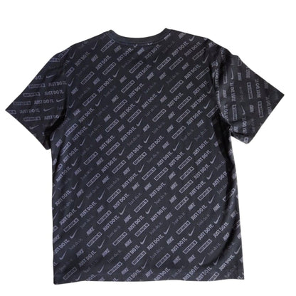 Nike All-Over Print T-Shirt M Black