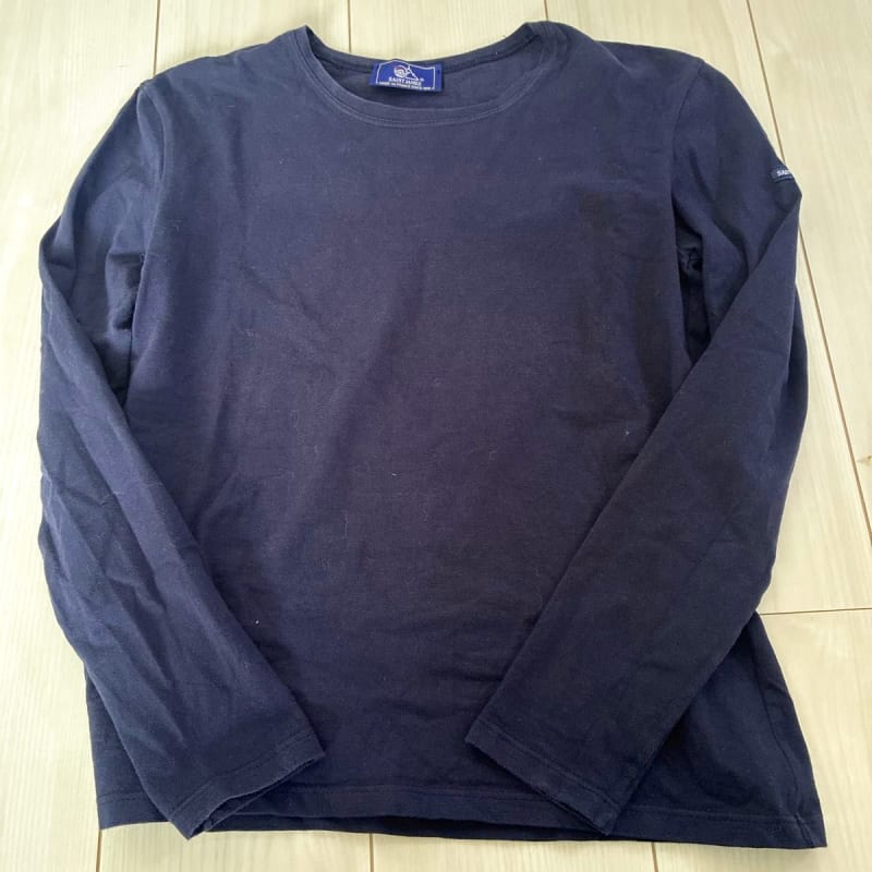 Saint James Long Sleeve T-Shirt Navy