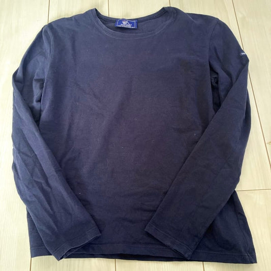 Saint James Long Sleeve T-Shirt Navy