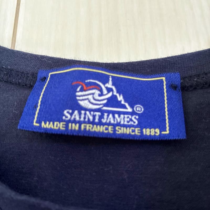 Saint James Long Sleeve T-Shirt Navy