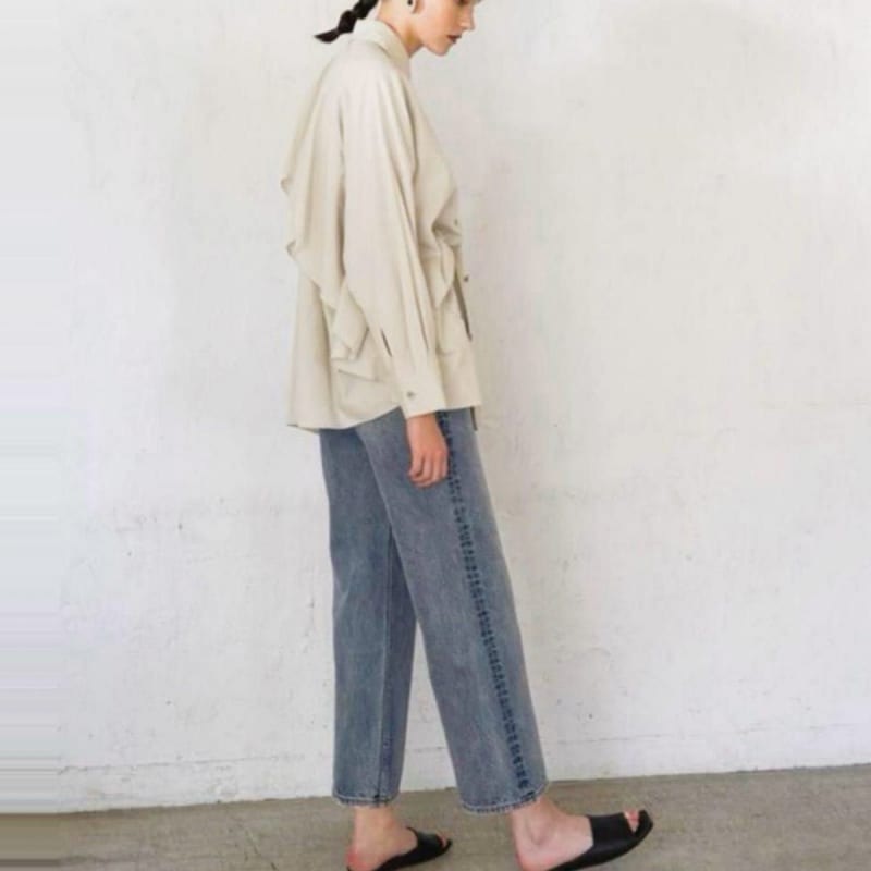 CLANE Backflow Wing Frill Shirt