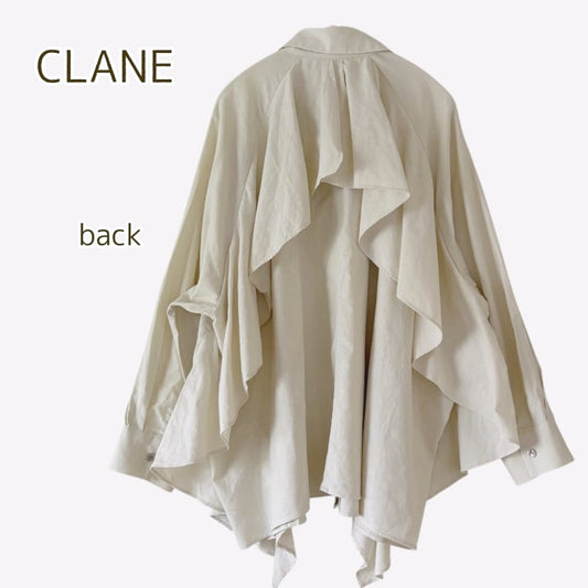 CLANE Backflow Wing Frill Shirt