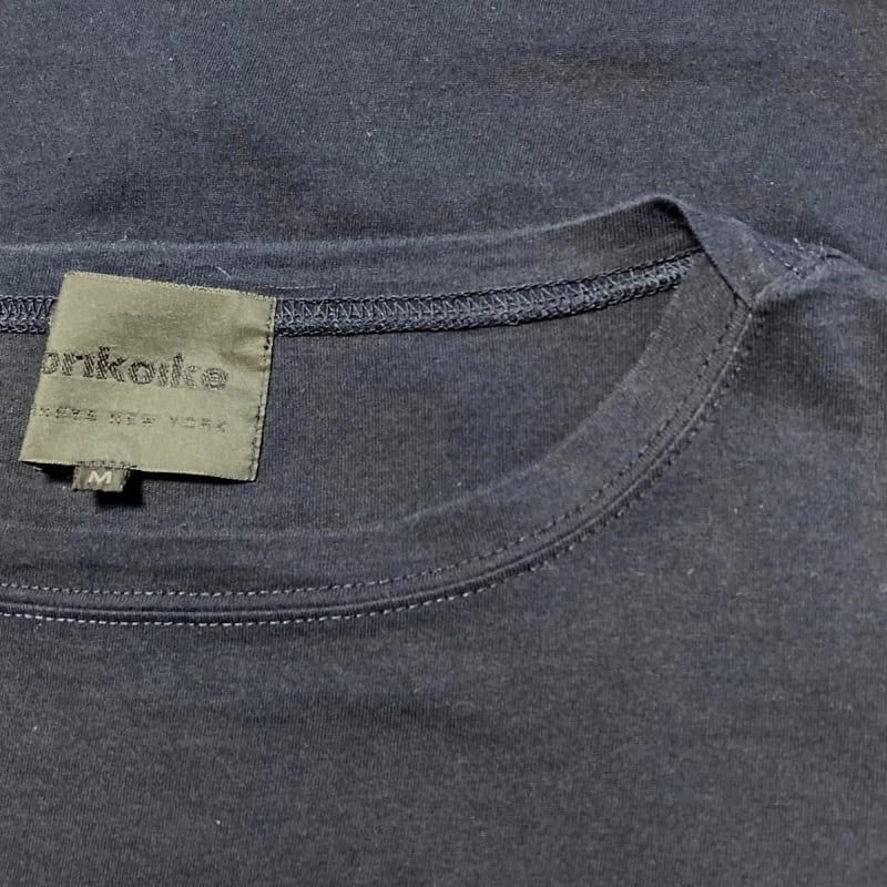 Norikoike Navy T-Shirt M Cotton Barneys New York