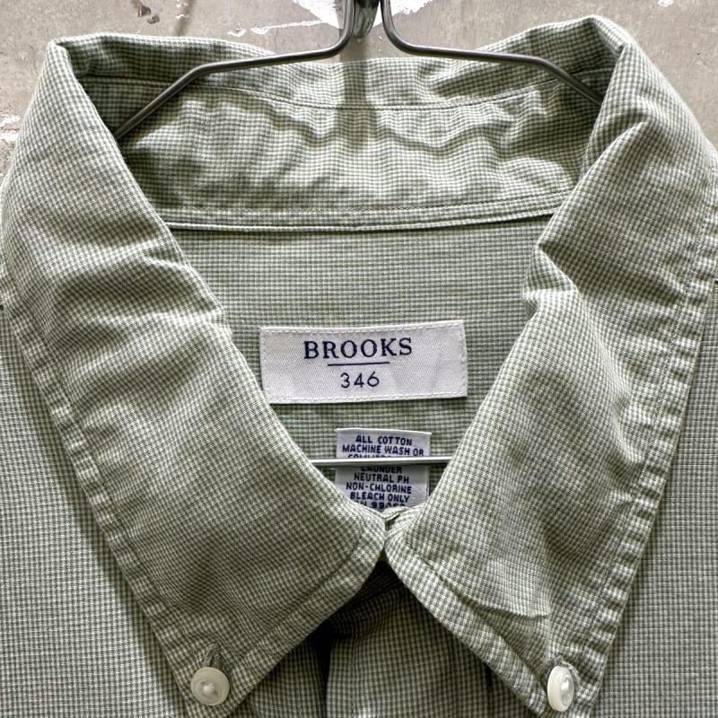 Brooks Brothers 346 Check Shirt Long Sleeve BD Shirt