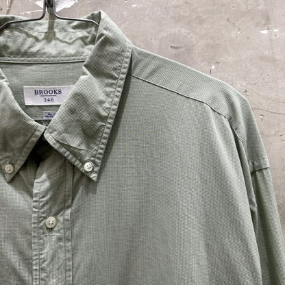 Brooks Brothers 346 Check Shirt Long Sleeve BD Shirt