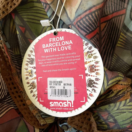 Sensounico Smash Blouse Red Tag Clearance