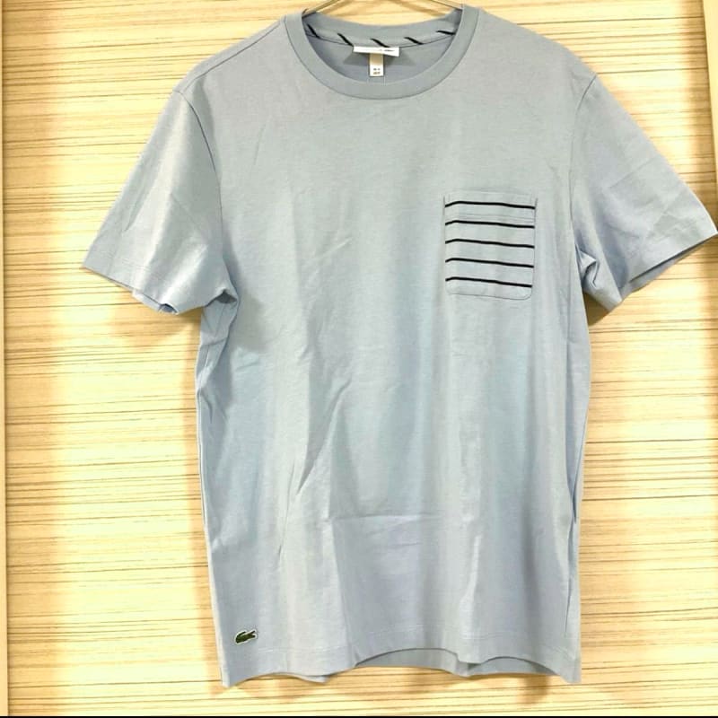 Lacoste Classic Fit Pocket T-Shirt Size M Light Blue