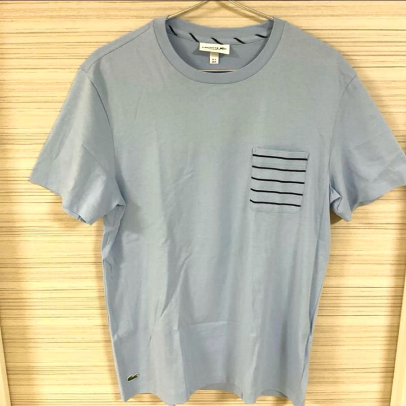Lacoste Classic Fit Pocket T-Shirt Size M Light Blue