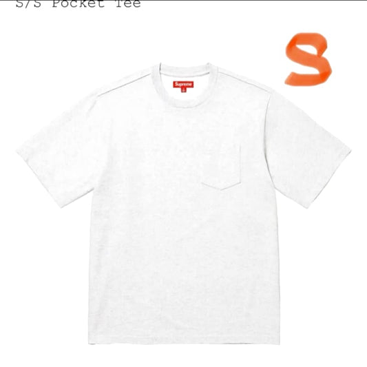 Supreme S/S Pocket Tee Ash Grey S