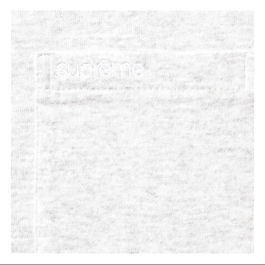 Supreme S/S Pocket Tee Ash Grey S
