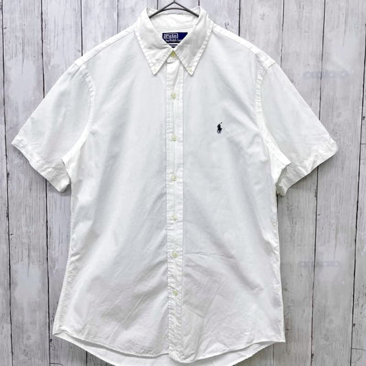 Ralph Lauren Custom Fit Short Sleeve Shirt M White