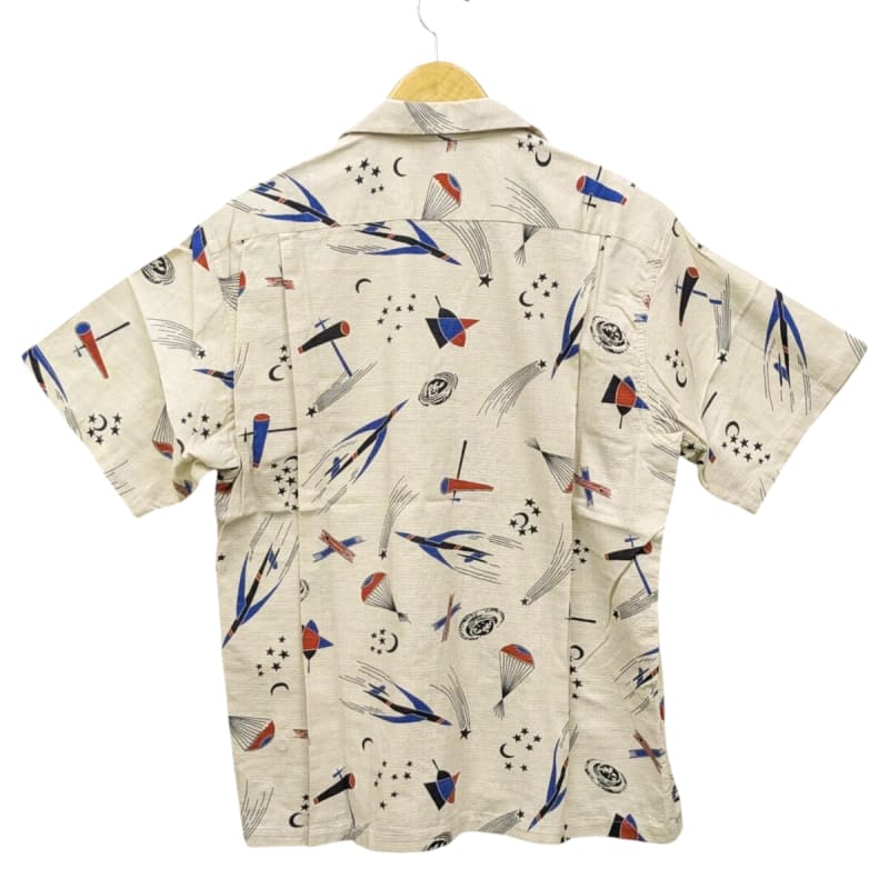 Star Of Hollywood Open Shirts Space Travel XL